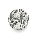 Greyscale Floral Garden Salad Plate Set, melamine dinnerware
