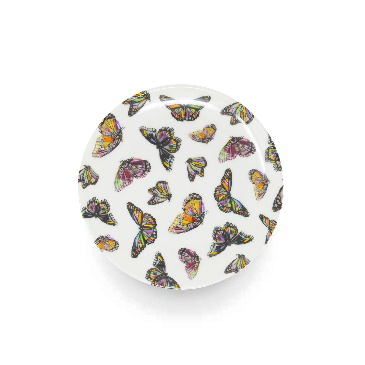 Butterflies Salad Plate Set, melamine dinnerware