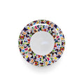 Multicolor Butterflies Salad Plate Set, melamine dinnerware