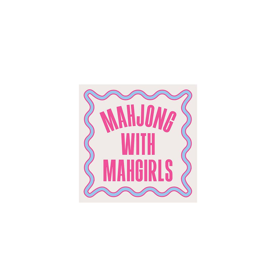'Mahjong with Mahgirls' Ceramic Trinket Tray
