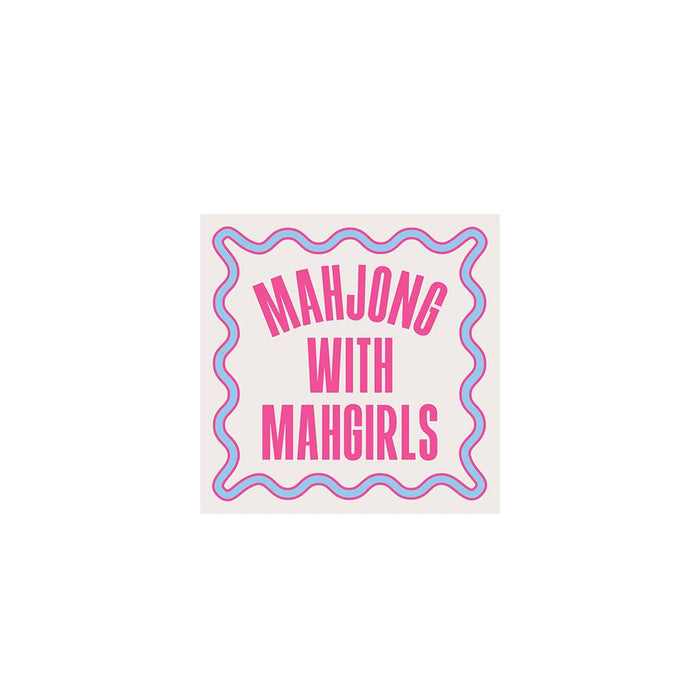 'Mahjong with Mahgirls' Ceramic Trinket Tray