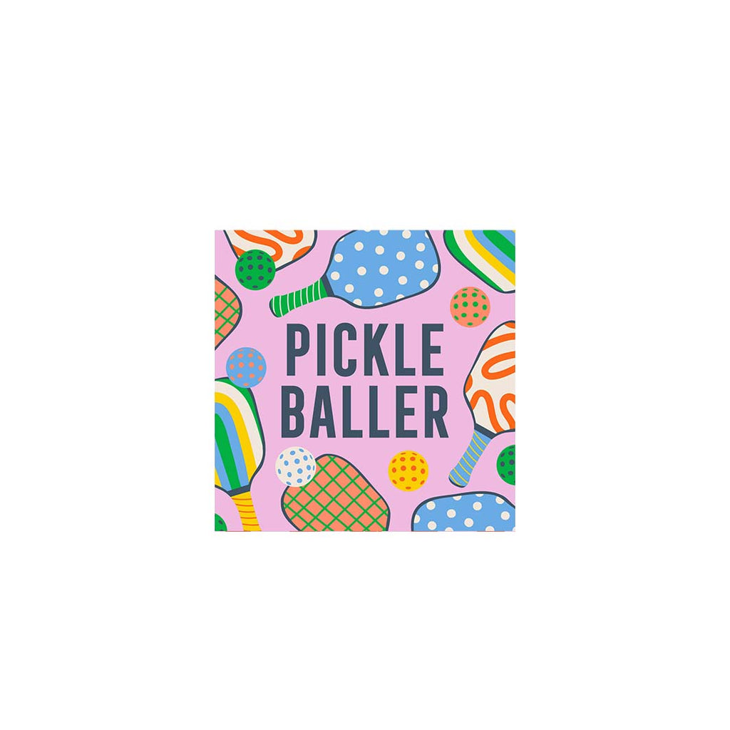 'Pickleballer' Cocktail Napkins, Set of 20