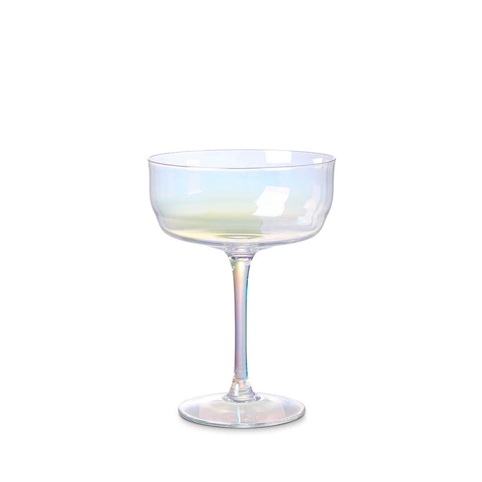 10.8oz Deco Martini - Clear Iridescent
