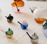 Multicolor Honey Dish Set of 4