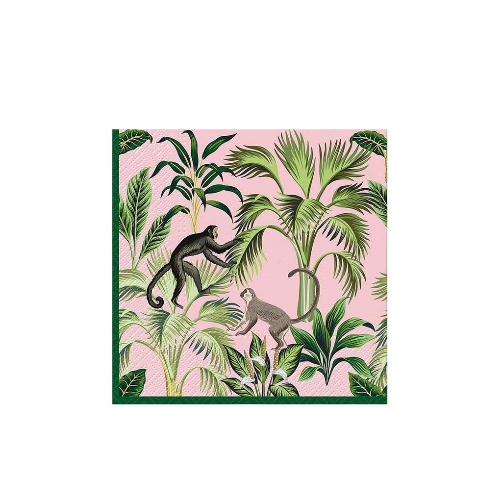 Monkey Fun Paper Napkins, Set of 20