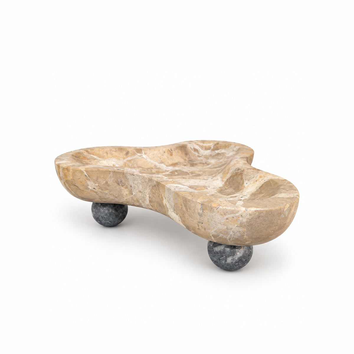 Octora White Marble Tray