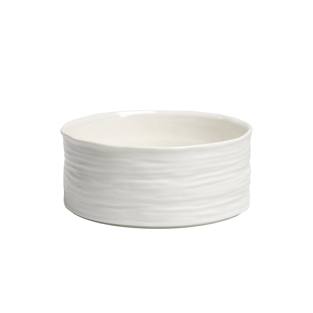 Le Blanc White Medium Bowl - white background product photo