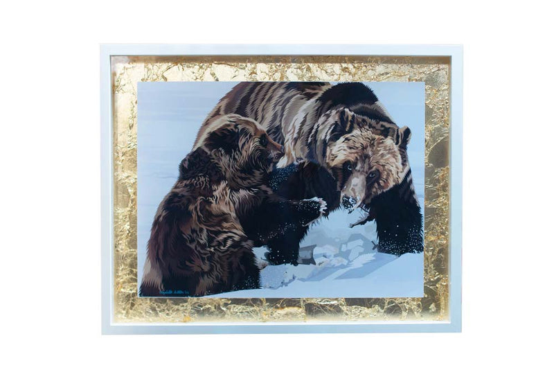 Don't Mess With Mama Bear (In Gold)