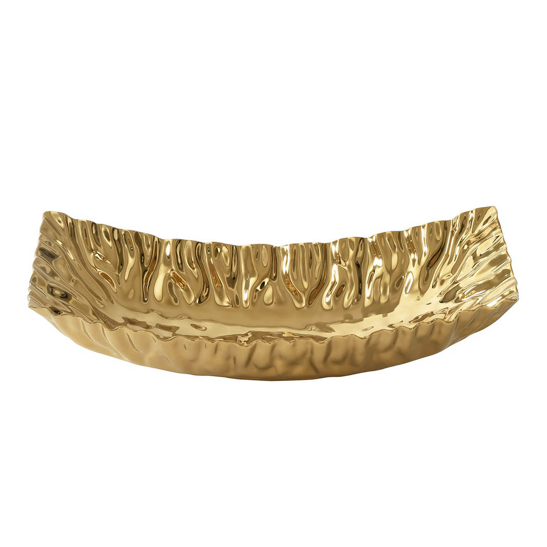 Mascali D'oro Gold Rectangular Centerpiece