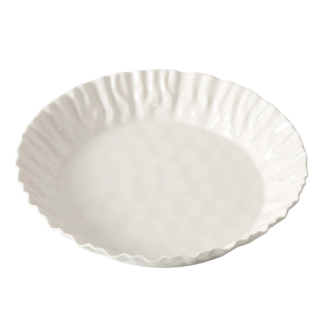 Mascali Bianca White Round Deep Server