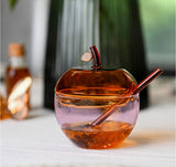 Pink & Amber Large Honey Dish