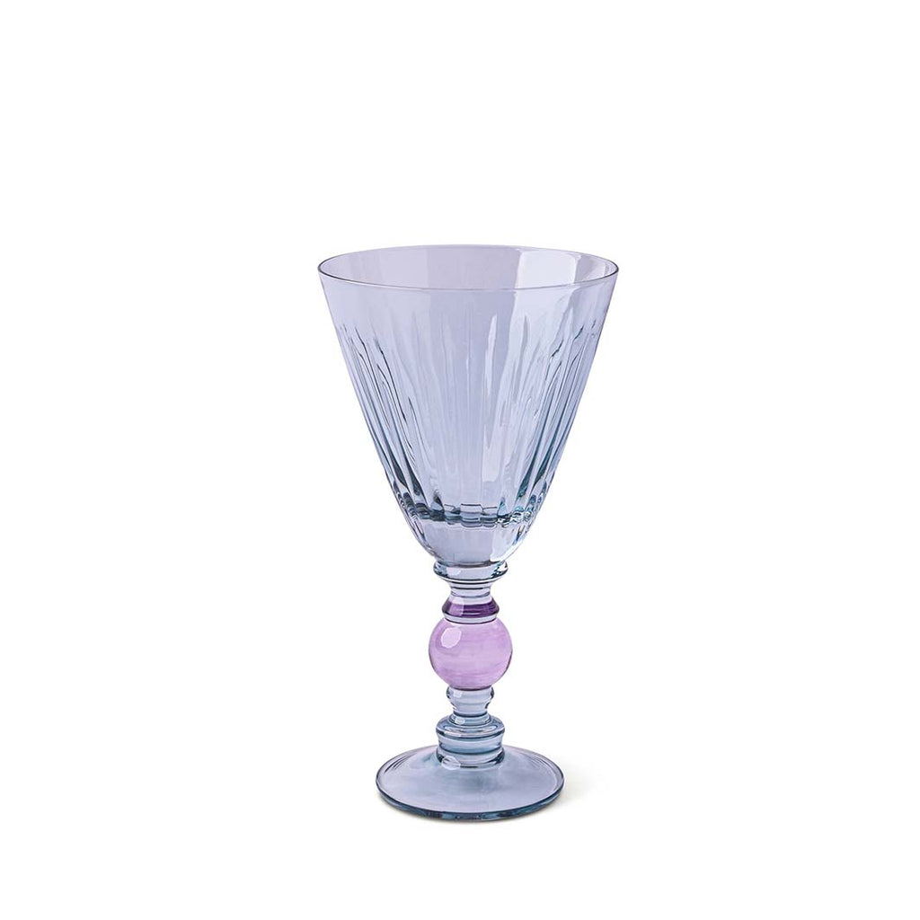 Blue & Purple Two-Tone Wine Glass