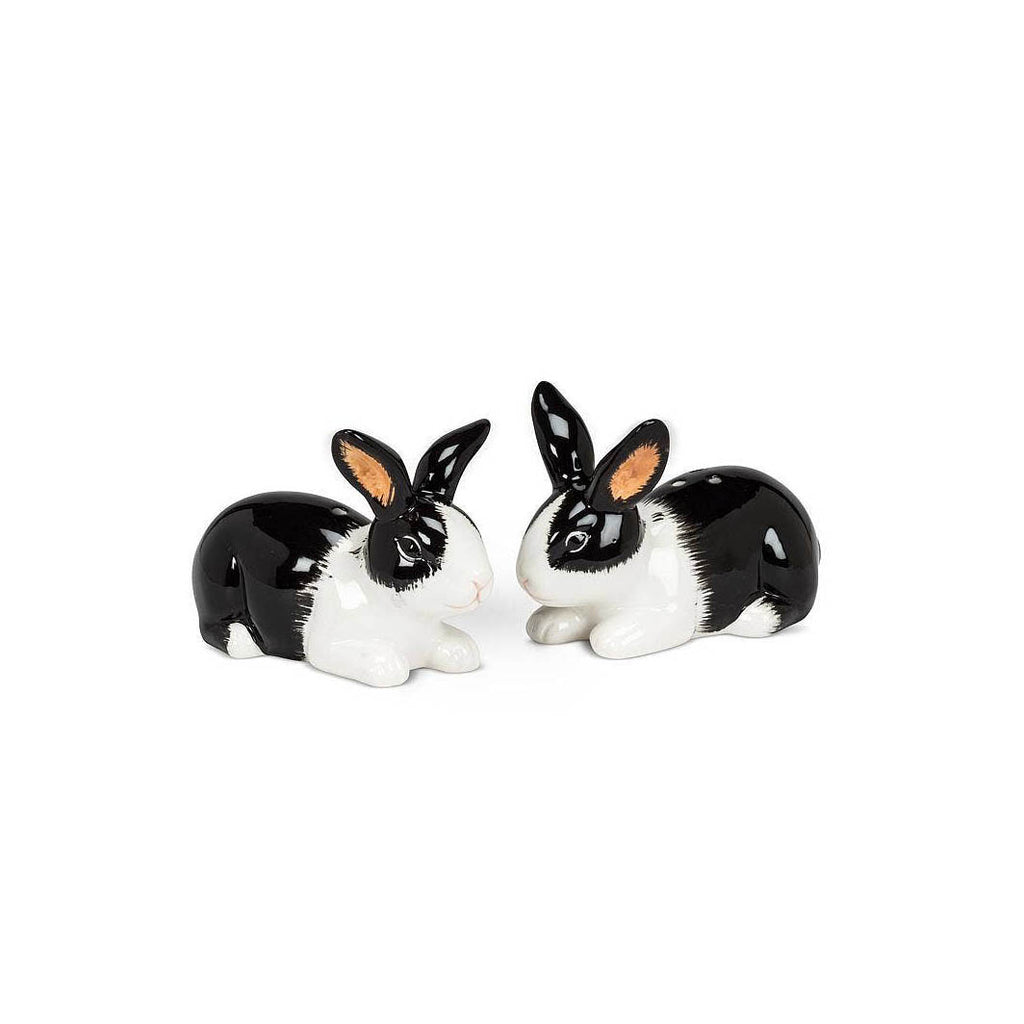 Dutch Rabbit Ceramic Salt & Pepper Shakers