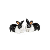 Dutch Rabbit Ceramic Salt & Pepper Shakers