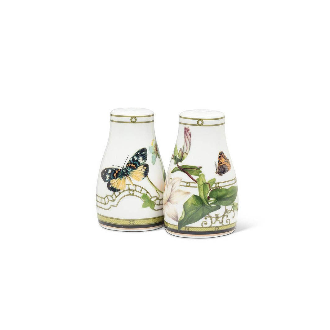 Butterfly Garden Bone China Salt & Pepper Shakers