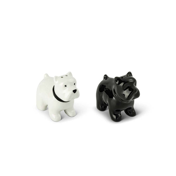 Schnauzer Ceramic Salt & Pepper Shakers