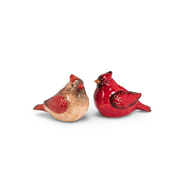 Cardinal Ceramic Salt & Pepper Shakers