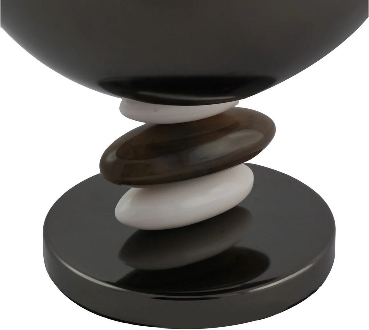 Midnight Pebble Nut Bowl Stand