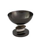 Midnight Pebble Nut Bowl Stand