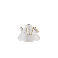 Porcelain Tapered Vase with Gold Butterflies