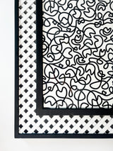 Limited Edition 'White & Black Squiggly'