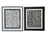 Limited Edition 'White & Black Squiggly'