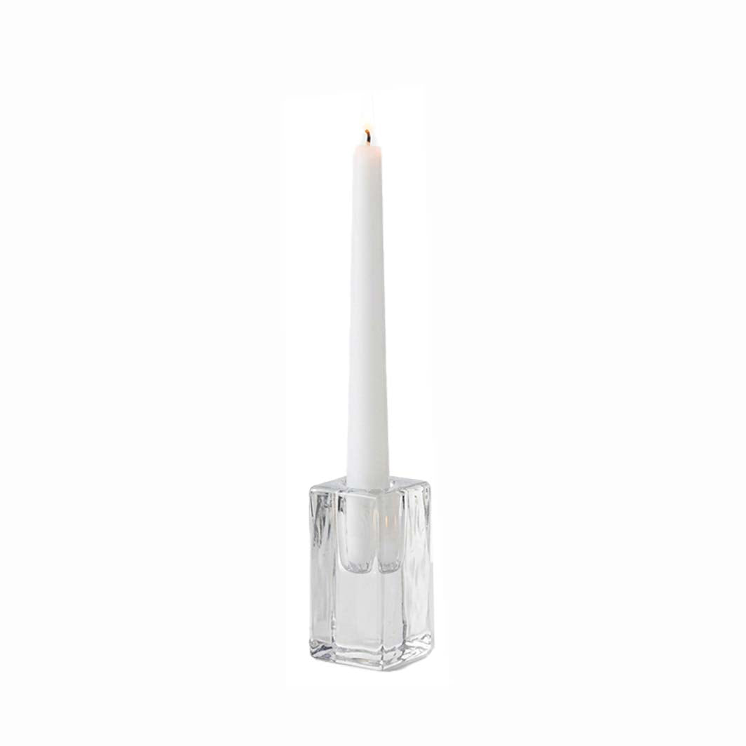 Tall Block Taper Candle Holder, 3 in.