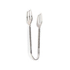 Twist Handle Stainless Steel Serving Tongs