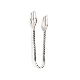 Twist Handle Stainless Steel Serving Tongs