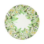 Cream Floral Pura Vida Placemat Set, melamine dinnerware