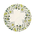 Cream Floral Garden Placemat Set, melamine dinnerware