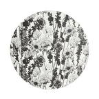 Greyscale Floral Garden Placemat, melamine dinnerware