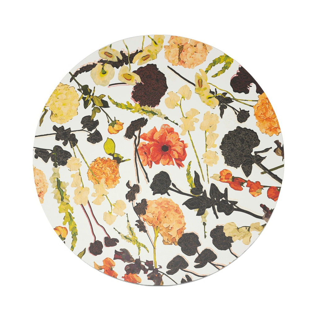 Auburn Bouquet Placemat Set, melamine dinnerware
