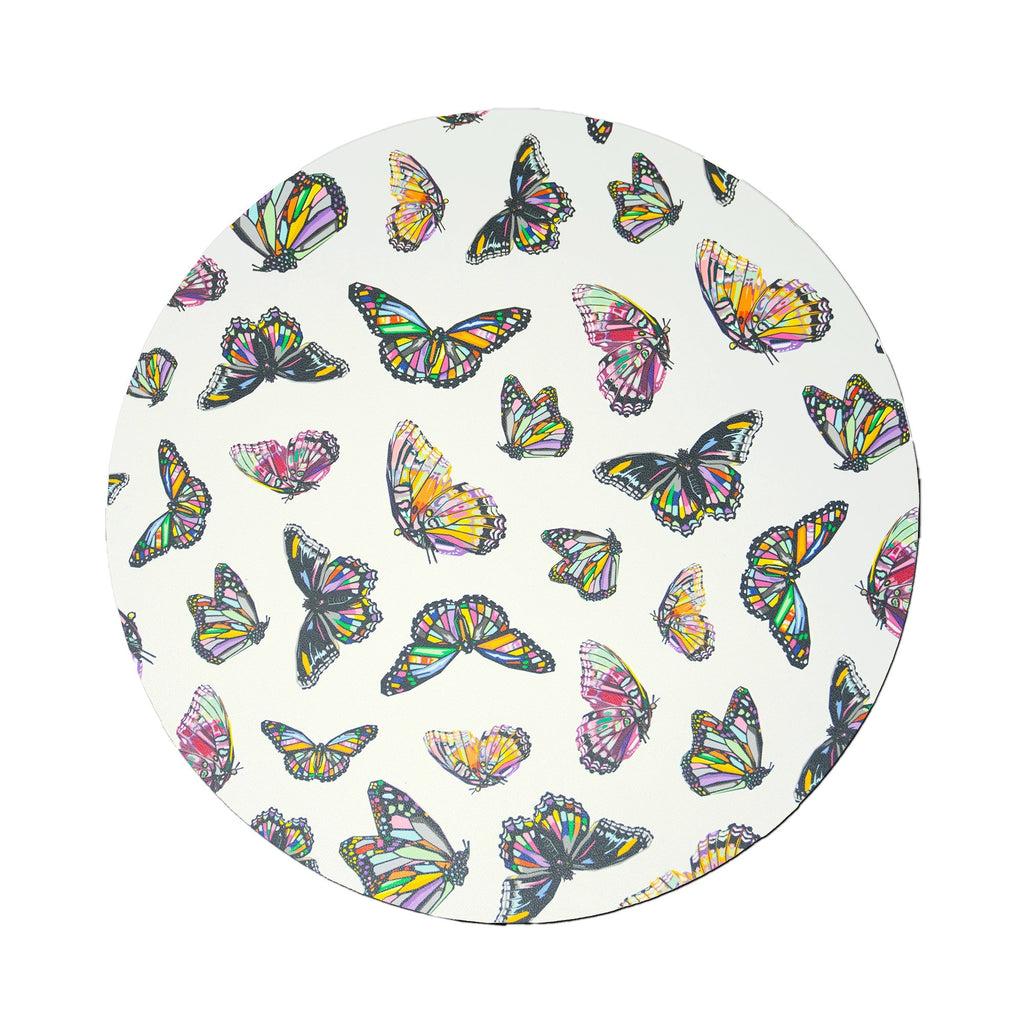 Butterflies Placemat Set, melamine dinnerware