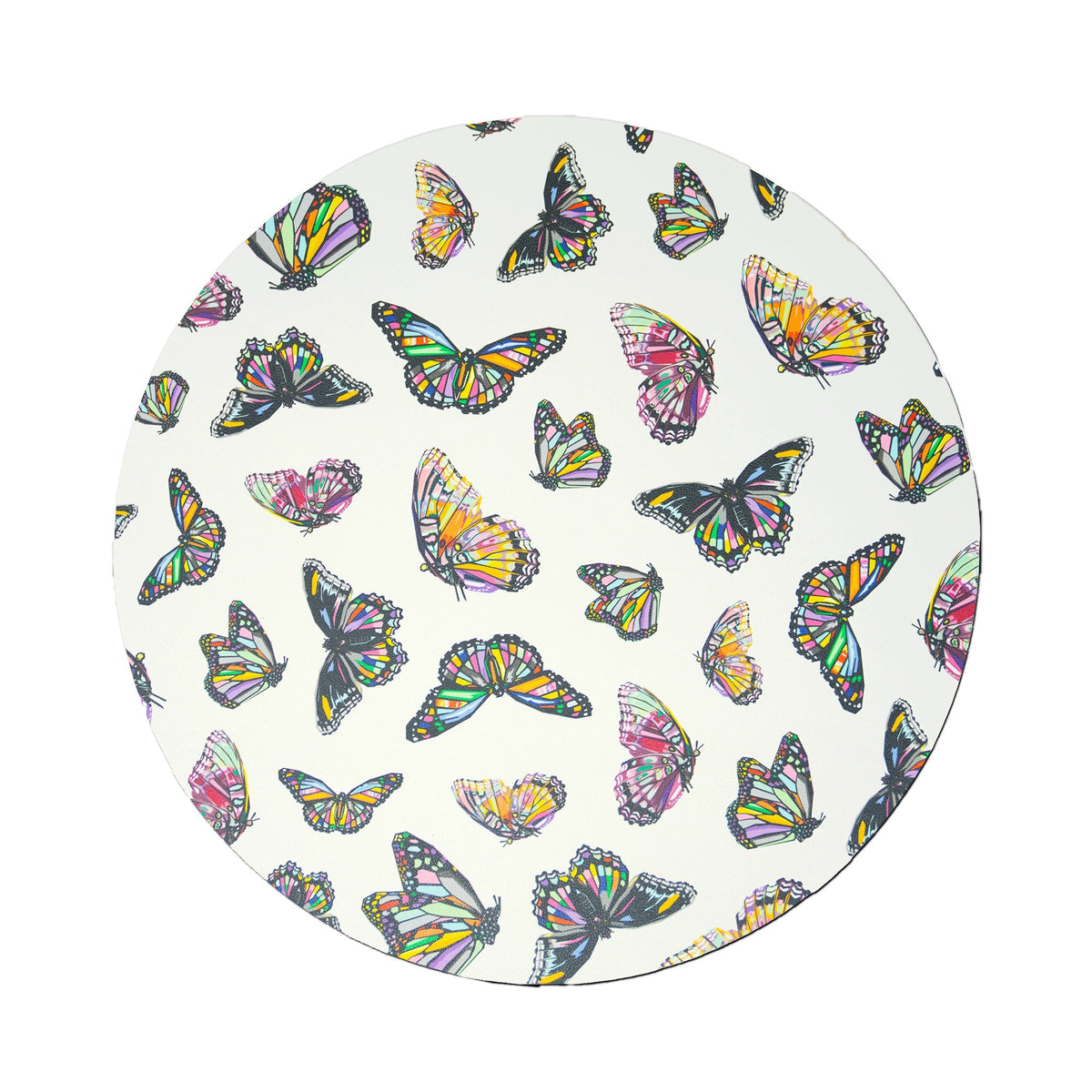 Butterflies Placemat Set, melamine dinnerware