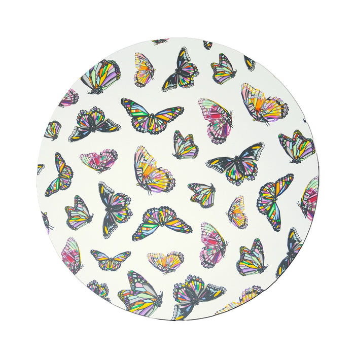 Butterflies Vinyl Placemats, Set of 4