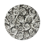 Greyscale Roses Placemat Set, melamine dinnerware