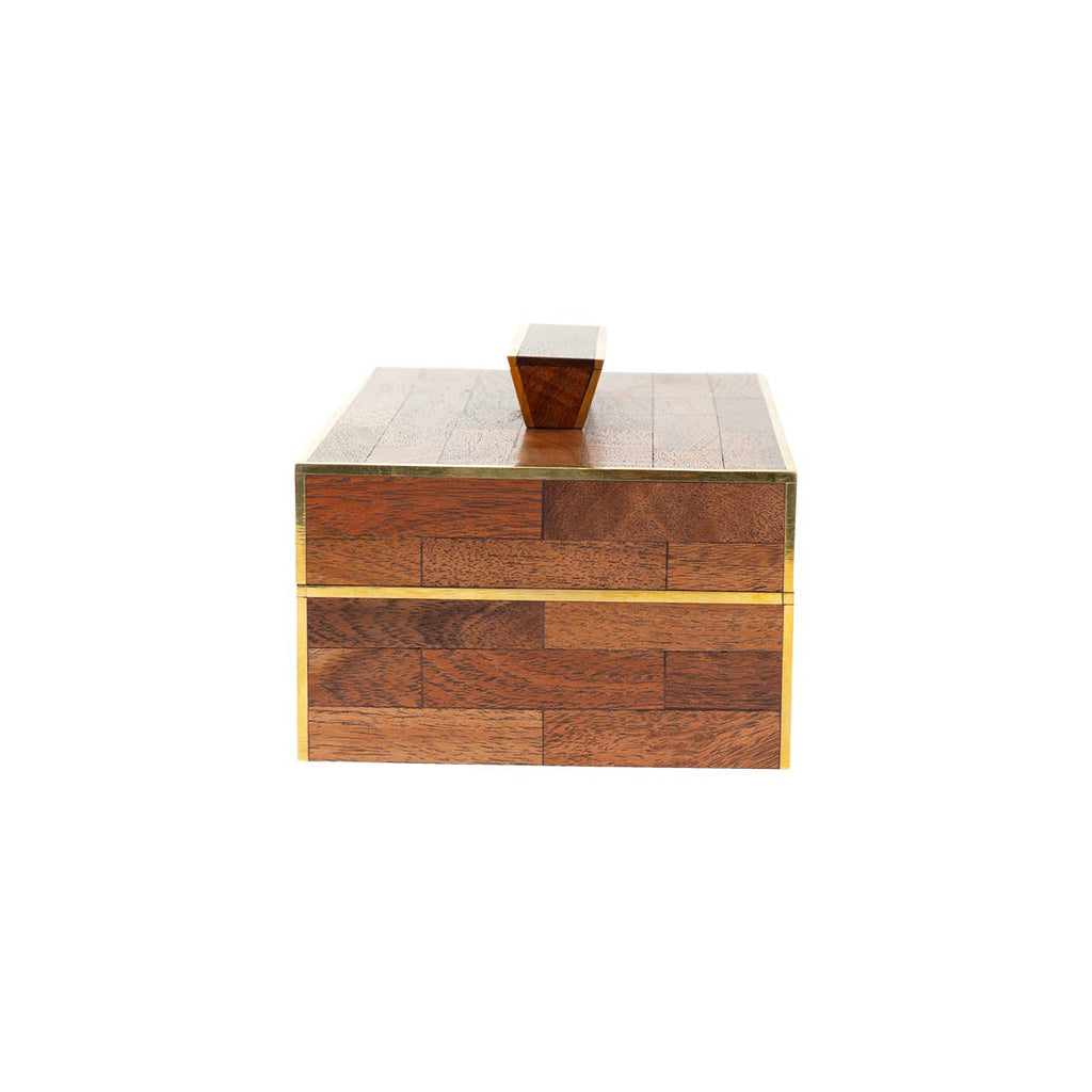 Zamora Mahogany and Gold Box