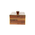 Zamora Mahogany and Gold Box