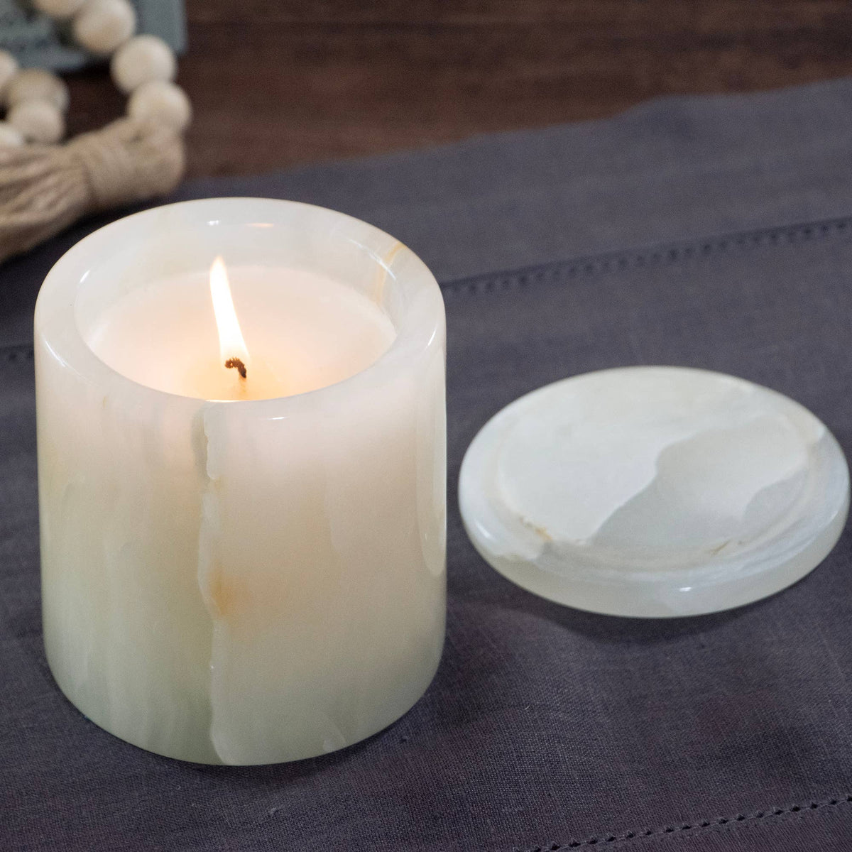 Botanique Palo Santo Onyx Candle
