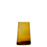 Moroccan Cone Glassware Large - Amber: Amber