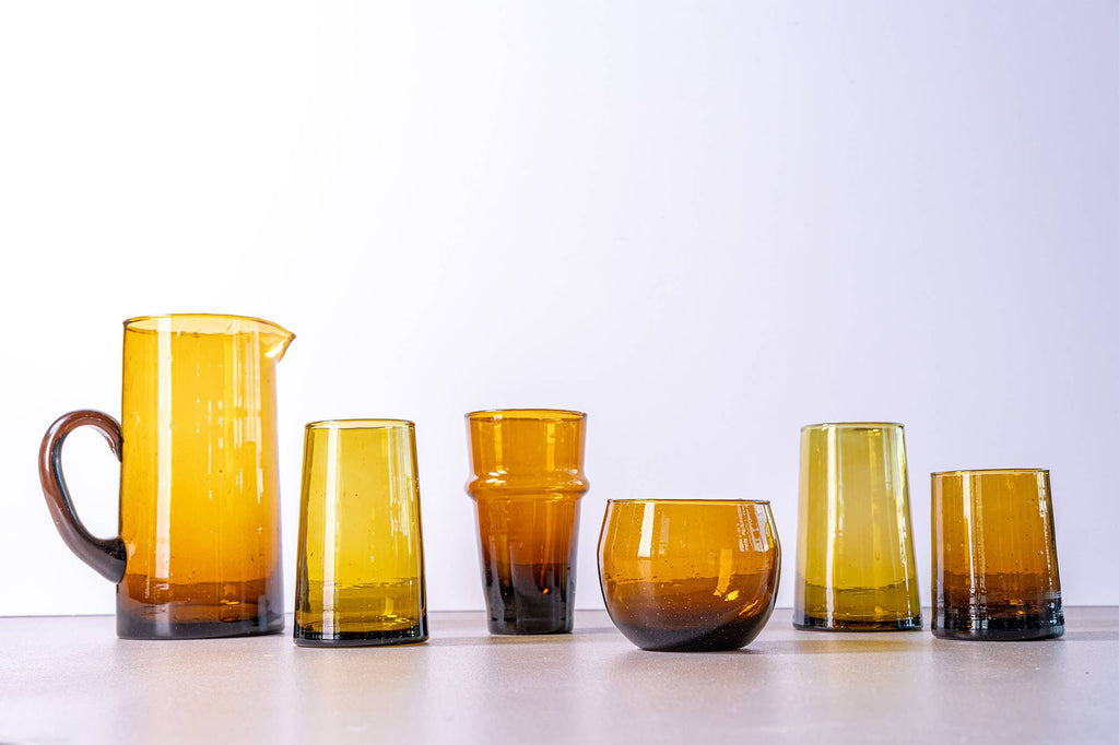 Moroccan Cone Glassware, Small, Set of 6
