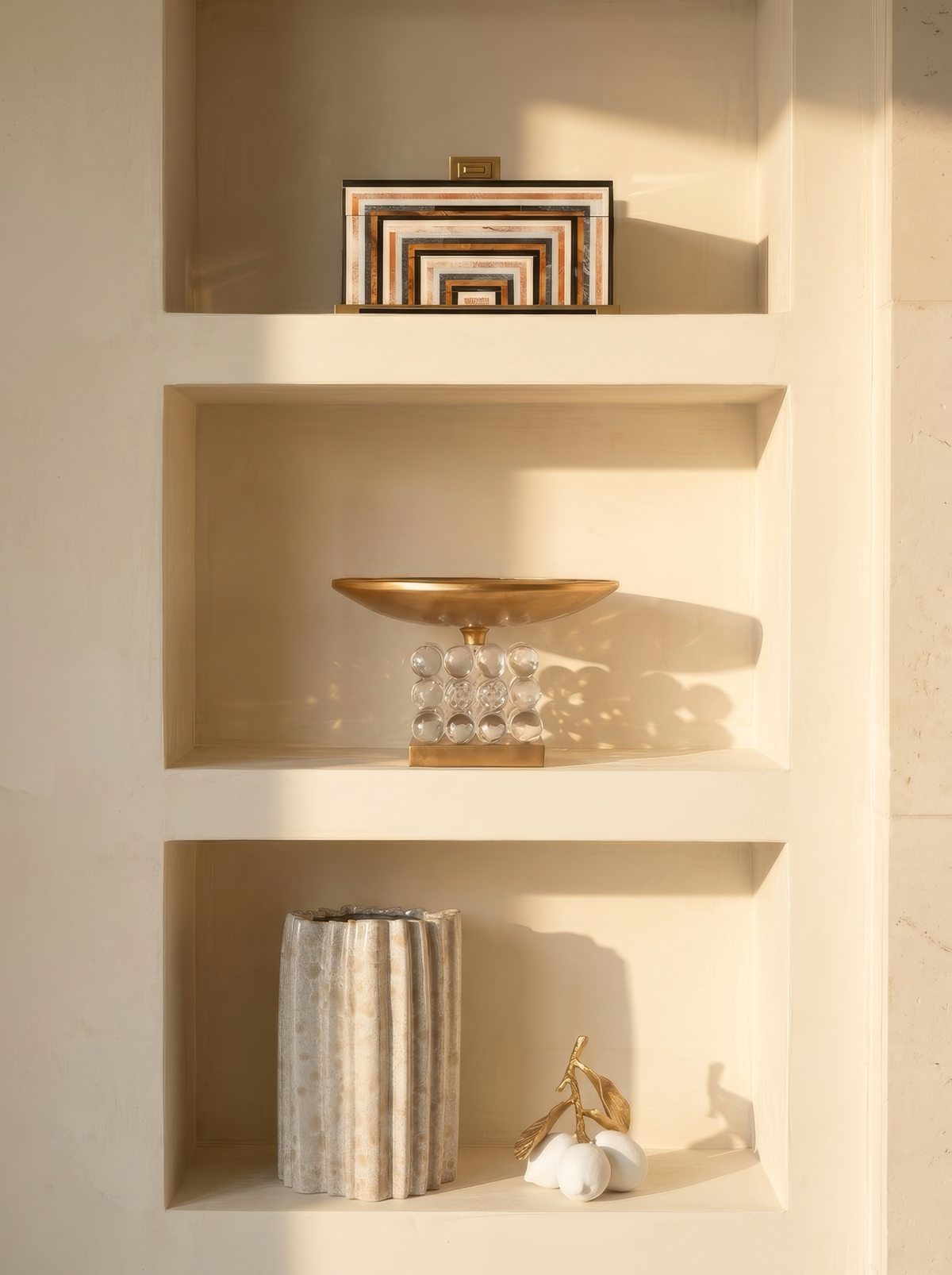 Hamett Geometric Lidded Box