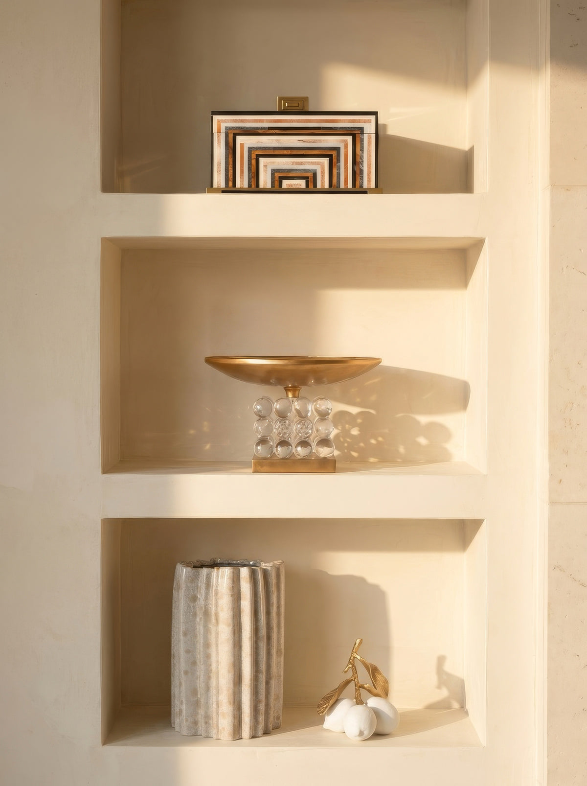 Hamett Geometric Lidded Box