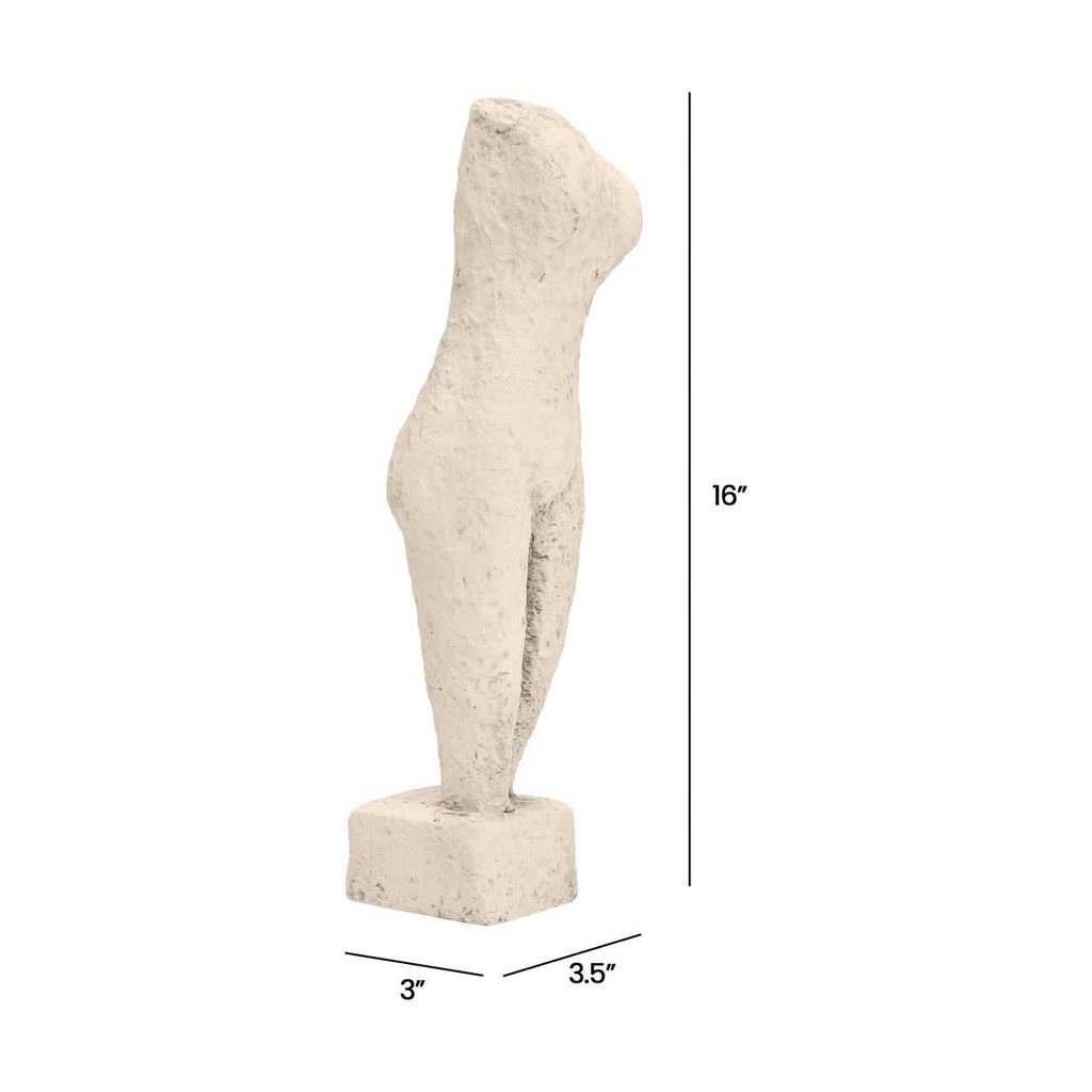 Elysia Cement Figure Sculpture