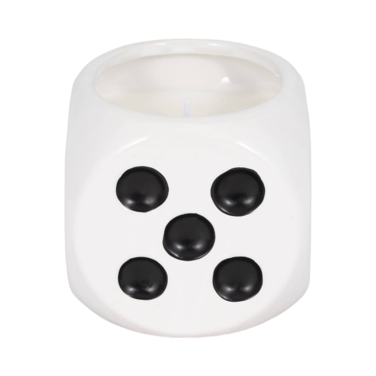 Tobacco Scented Ceramic Dice Candle