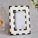 Mosaic Art Picture Frame Collection, Black, 4x6, 5x7: 4x6