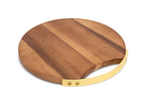 Acacia Wood Round Serve Board