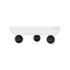 Octora White Marble Tray