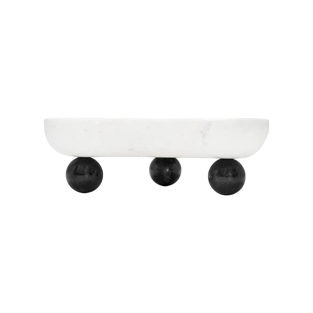 Octora White Marble Tray